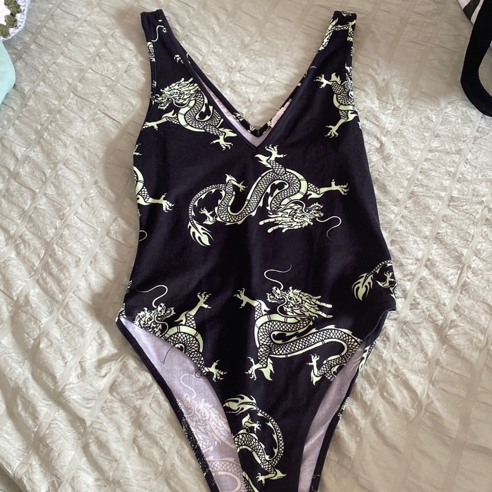 Sexy dragon bodysuit